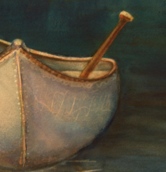 Watercolor painting by Peggy Magee