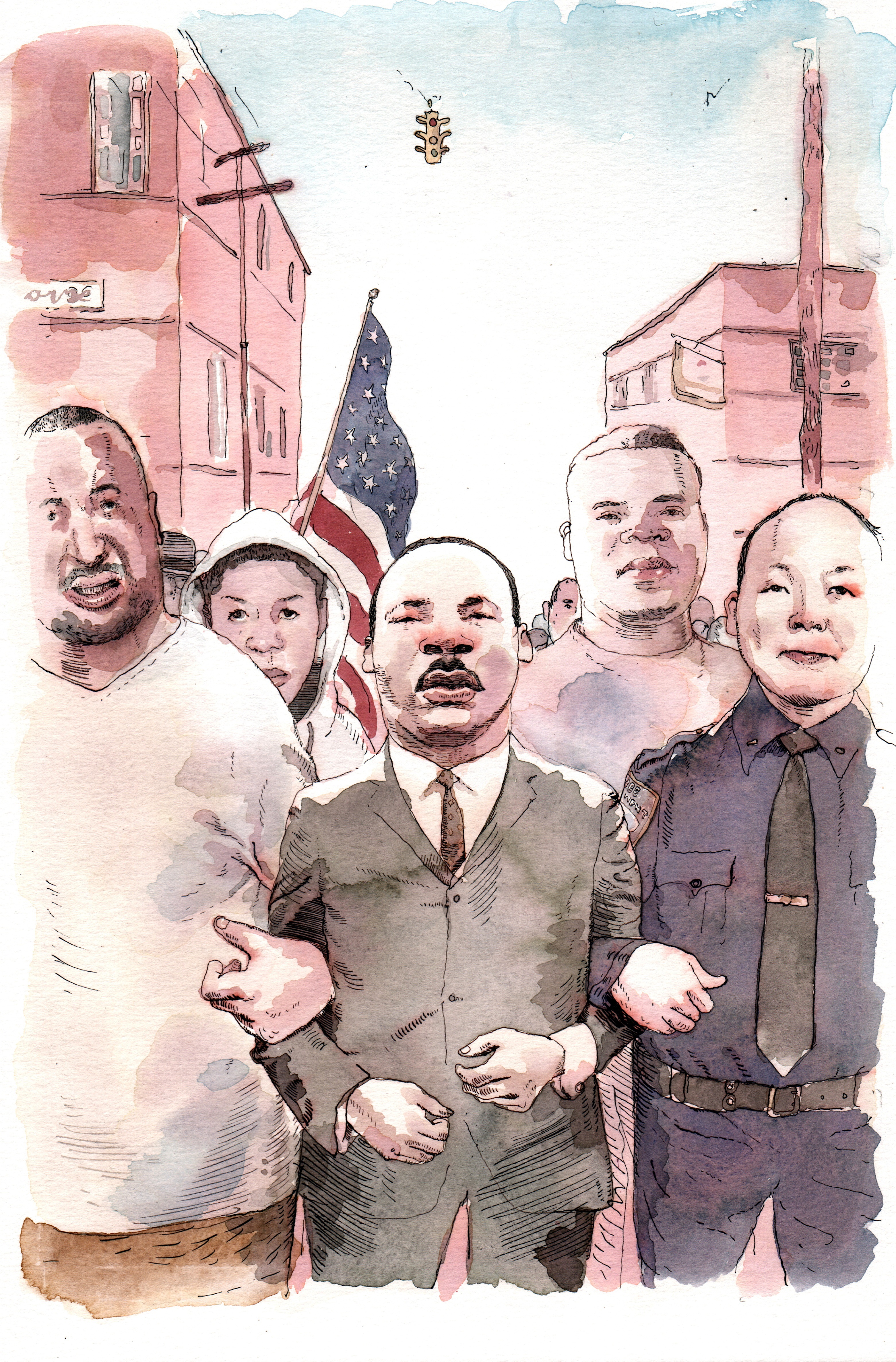 MLK by Barry Blitt MLK by Barry Blitt
