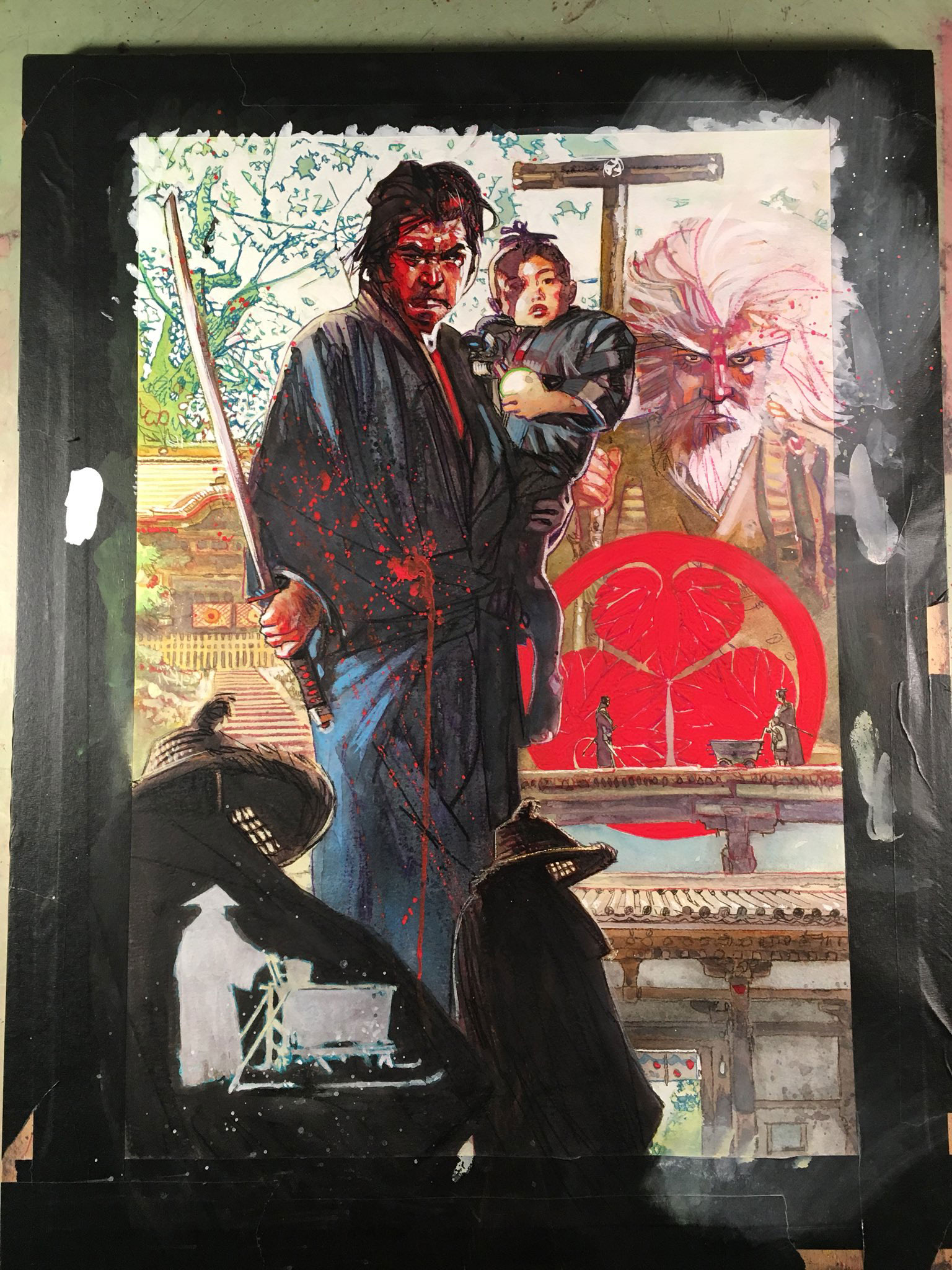 Lone Wolf and Cub by Tommy Lee Edwards in North Carolina